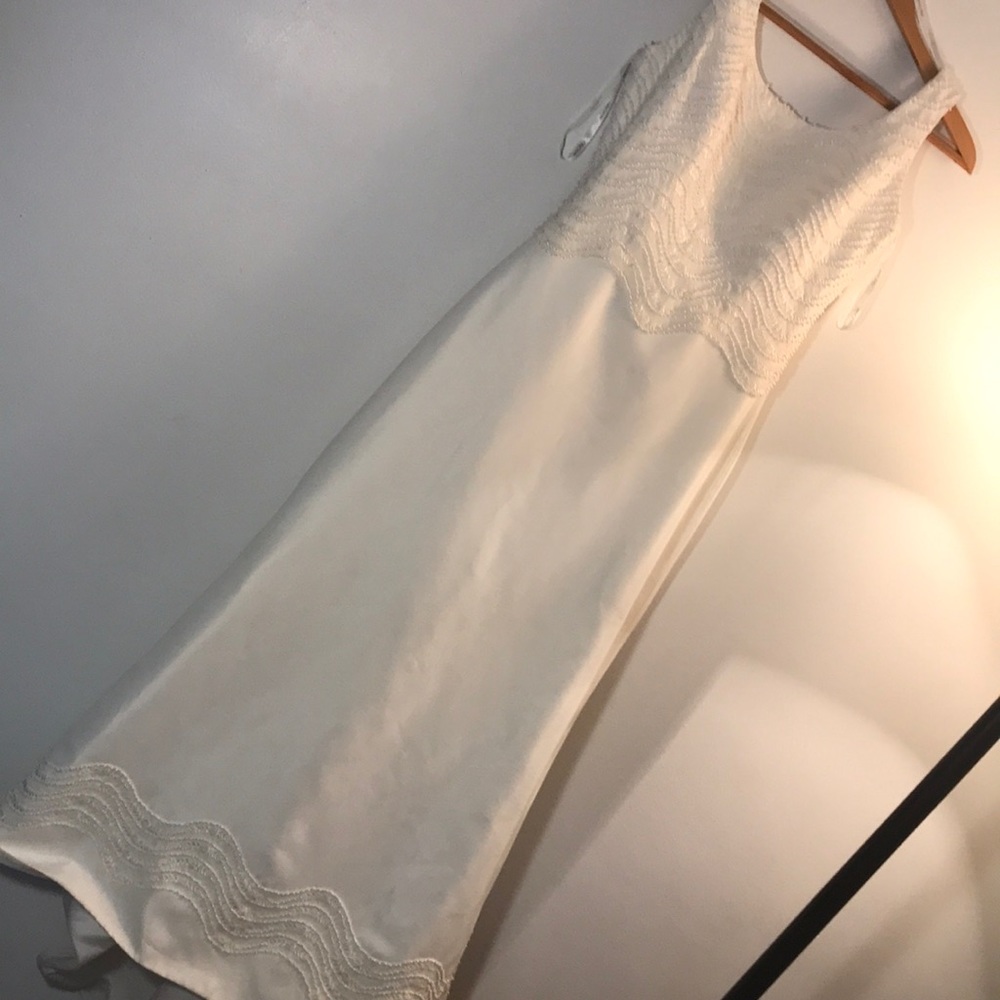 Oleg Cassini Wedding Dress - Pearl Beads